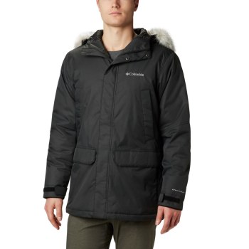 Columbia Penns Creek II Parka, Chamarras Negros Para Hombre | 894312-LJH